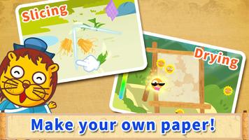 Papermaking - Free for kids captura de pantalla 3