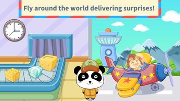 Baby Panda's Post Office اسکرین شاٹ 1