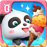 熊貓寶寶夢幻冰淇淋 - 幼兒教育遊戲 圖標