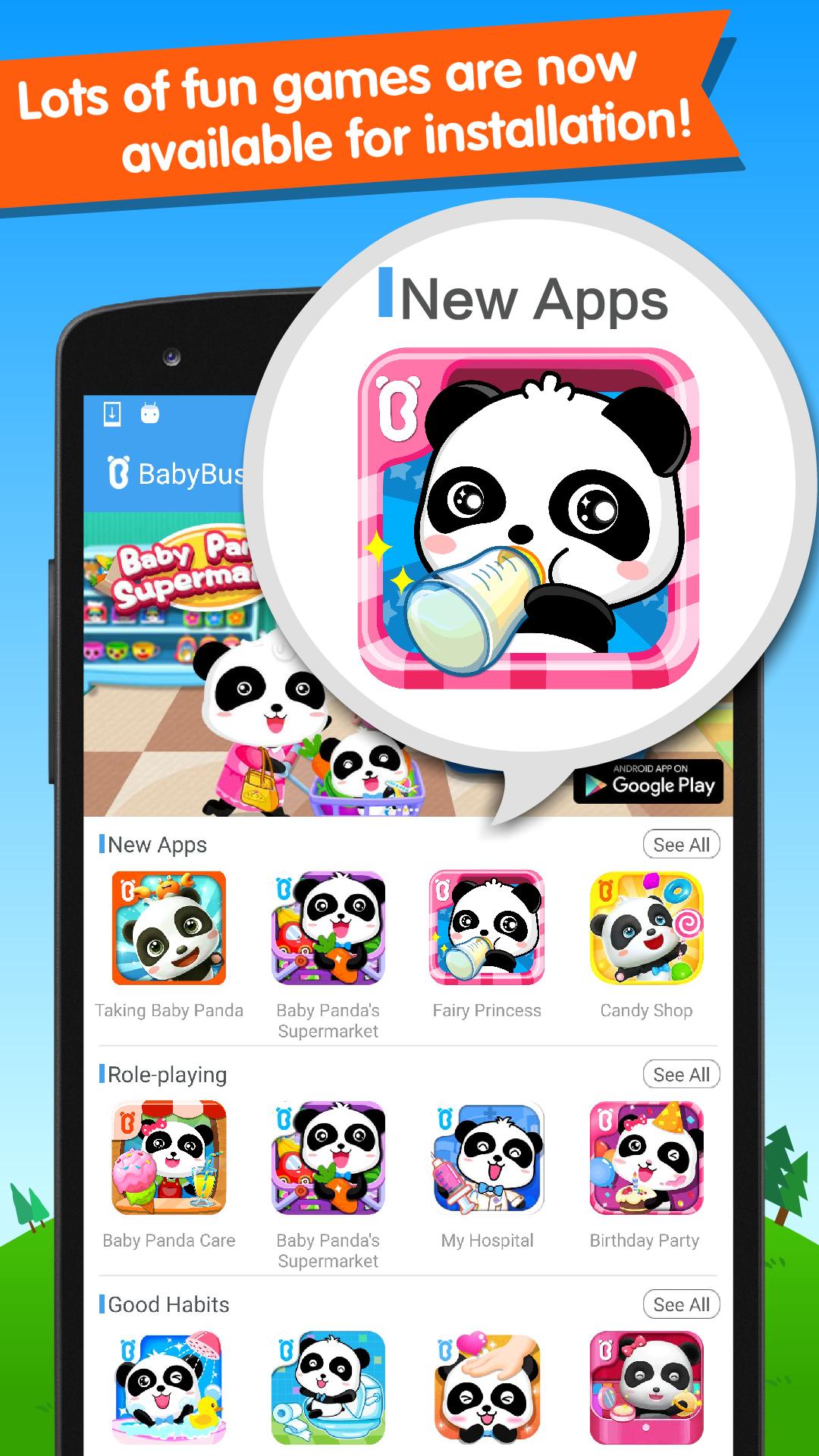 Baby Panda Games & Kids TV for Android - APK Download