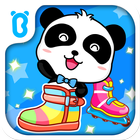 Bébé Panda Chaussures icône