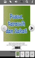 Puasa Tarawih dan zakat Affiche