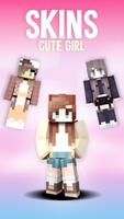 Cute Girls Skins For MCPE โปสเตอร์