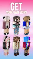 Cute Girls Skins For MCPE ภาพหน้าจอ 2