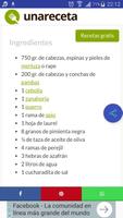 UnaReceta - Recetas de Cocina española e Inter скриншот 2