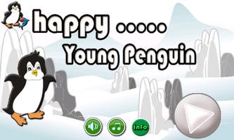 Happy Young Penguin Affiche