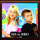 آیکون‌ Sis vs Bro Fans App