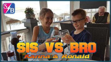 Sis VS Bro: Karina & Ronald Affiche