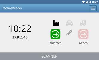 MobileReader - Zeiterfassung screenshot 1