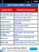 Nama Batu Akik dan Khasiatnya 截图 1