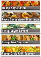 1 Schermata Resep Masakan Sayur