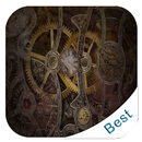 Steampunk Clock Wallpaper-APK