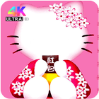 Cute HD Hello Kitty Wallpaper & Backgrounds-icoon