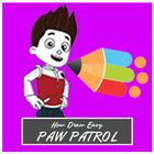 How Draw Easy Paw Patrol biểu tượng
