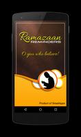 Poster Ramazaan Reminders