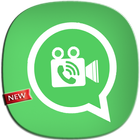 Video call for whatsapp prank icône