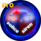 police siren and lights icône