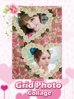 photo grid - collage Frame 포스터