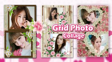 photo grid - collage Frame 스크린샷 3