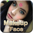 แอพหน้าผากแดง Makeup Face Plus icône