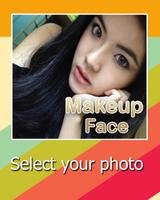 Admire yourself Makeup Face पोस्टर