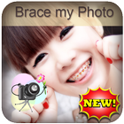Brace my Photo teeth braces icône