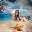 Bottle Photo Frames - cut fix background app