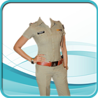 Police Women Photo Suit icône