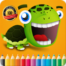 Turtle Cartoon Coloring Book APK