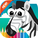 Zoo Animals Coloring Book Game APK