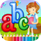 ABC كتاب تلوين للأطفال (L) أيقونة