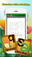 برنامه‌نما ABC Coloring Book For Kids (L) عکس از صفحه