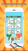 برنامه‌نما Bird Coloring Book For Kids عکس از صفحه