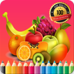 Fruit Vegetable Coloring Book