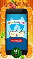 Fruit Vegetable Coloring Book 포스터