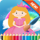 Princess Cartoon Coloring Book APK