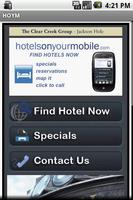 Hotels On Your Mobile Affiche