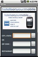 Hotels On Your Mobile capture d'écran 1