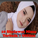APK 10 Sholawat nisa sabyan terbaik - offline