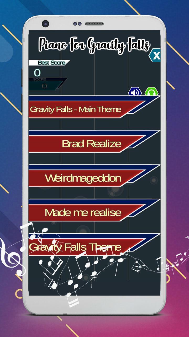 Gravity Falls Piano Roblox Sheet