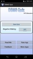 DBMS Quiz পোস্টার