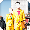 Fashionable couple photo suit APK