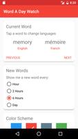 Word of the Day Watch Trial screenshot 1