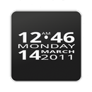 Big Clock Widget APK