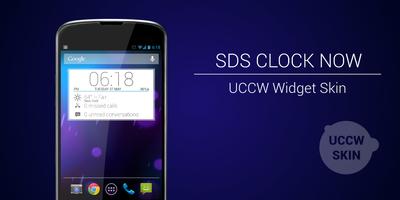 SDS Clock Now - UCCW Skin capture d'écran 1