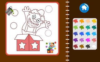 Poster KidsPage - Coloring Book For Beginners