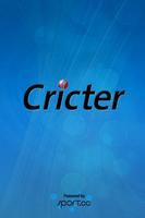 Cricter: Cricket Live Scores Affiche
