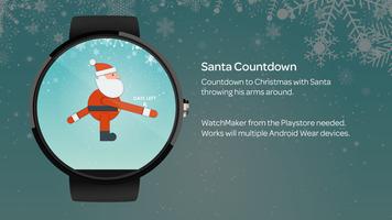 Santa Countdown for WatchMaker Affiche