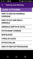 Tailoring & Stitching Course الملصق