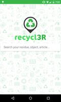 Recycl3R الملصق